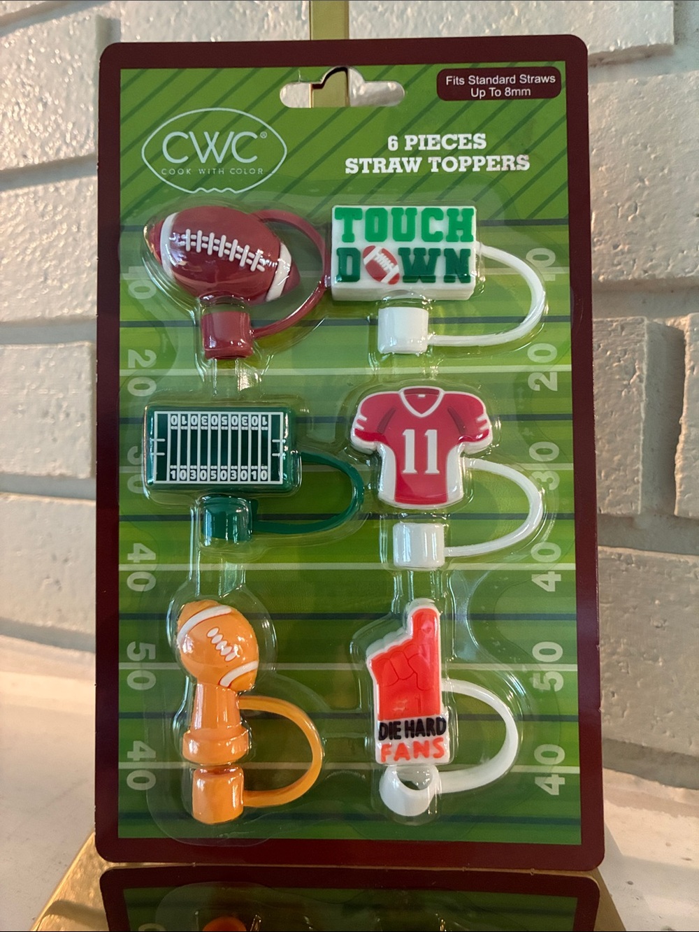 CWC Football Straw Toppers - Picture 4 of 5